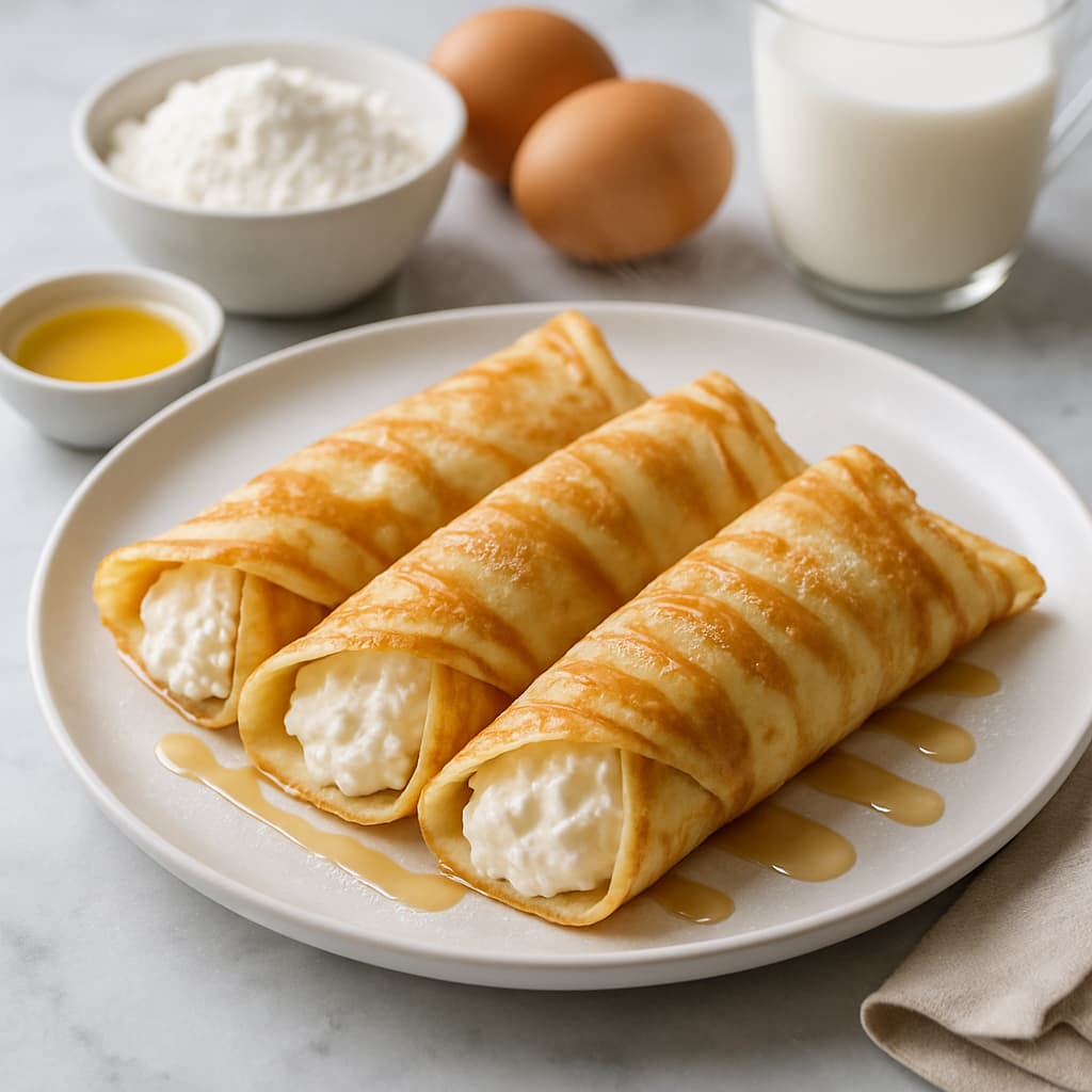Ricotta Stuffed Crepes — FamilyPlate recipe