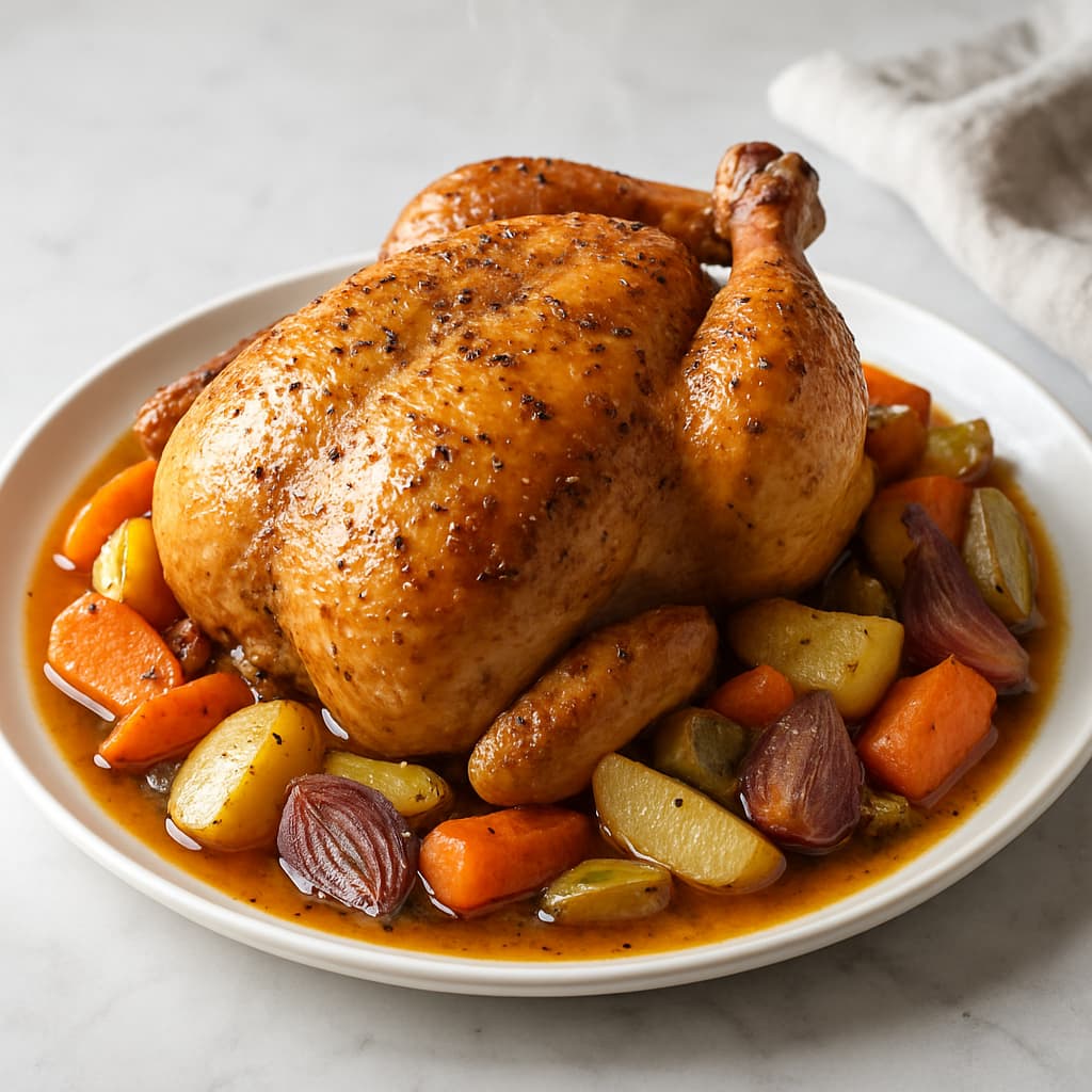 Roast Chicken with Vegetables — FamilyPlate recipe