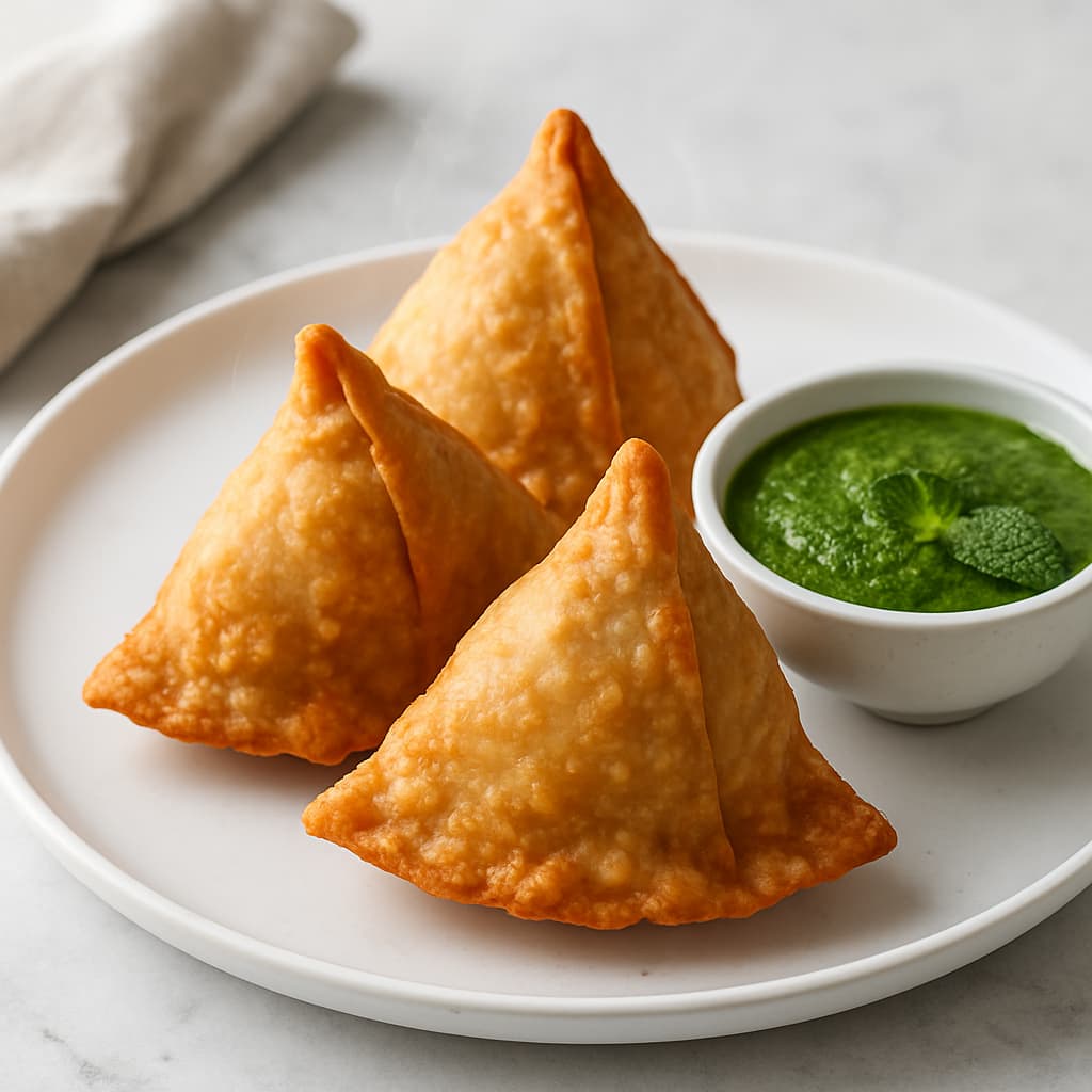 Samosa and Chutney — FamilyPlate recipe