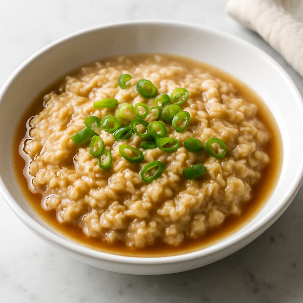 Savory Miso Oatmeal — FamilyPlate recipe