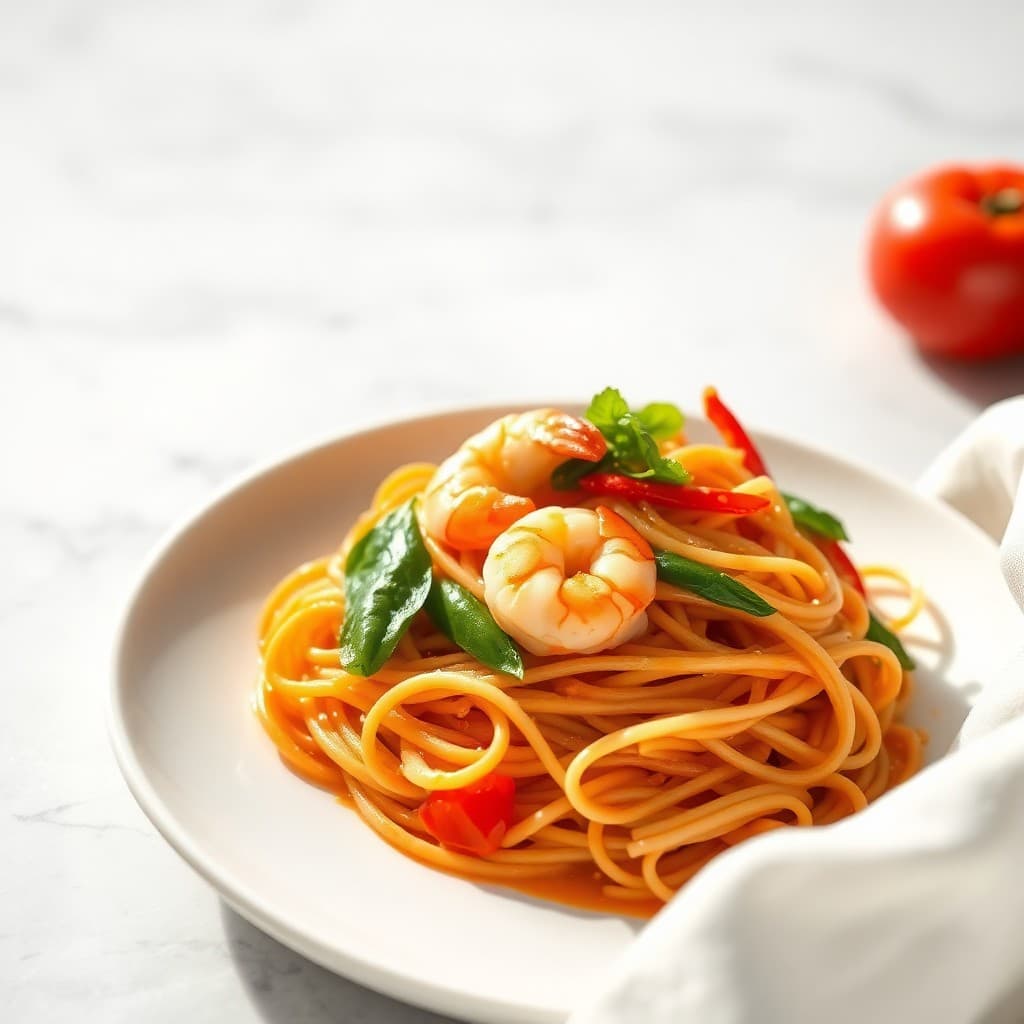 Shrimp Lo Mein — FamilyPlate recipe