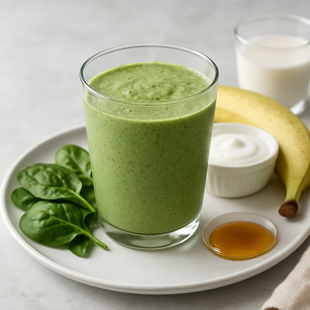 Smoothie with Spinach — FamilyPlate recipe