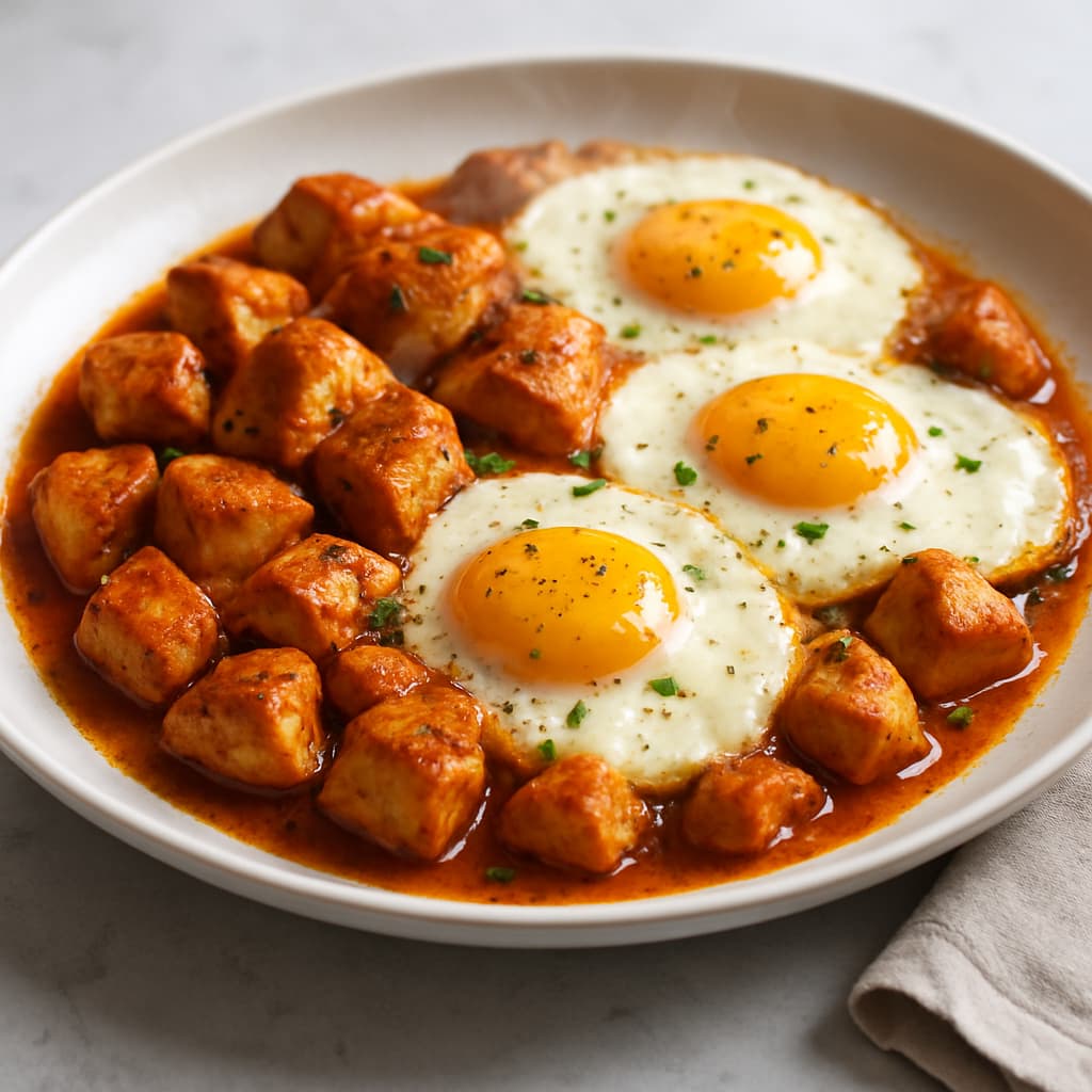 Soulful Chicken & Egg Fry-Up — FamilyPlate recipe