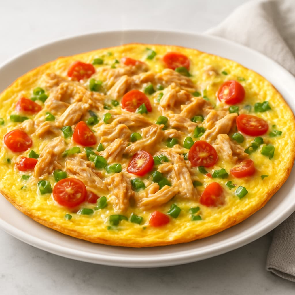 Southern Chicken & Egg Frittata — FamilyPlate recipe