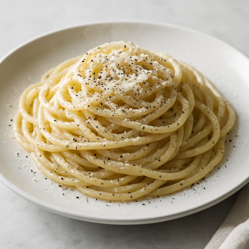 Spaghetti Cacio e Pepe — FamilyPlate recipe