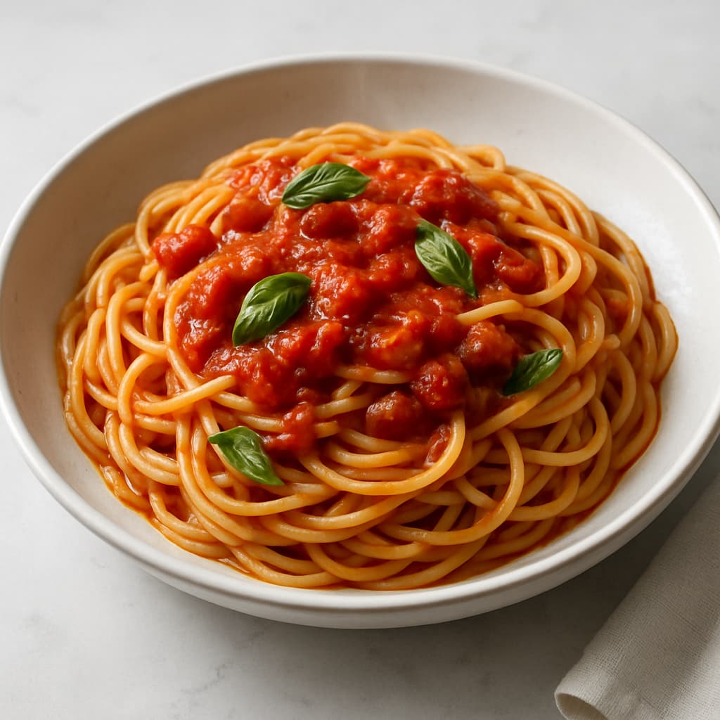 Spaghetti Pomodoro — FamilyPlate recipe
