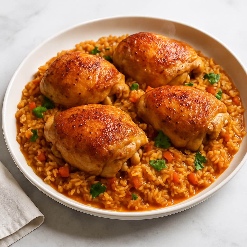 Spanish Chicken and Rice — FamilyPlate recipe