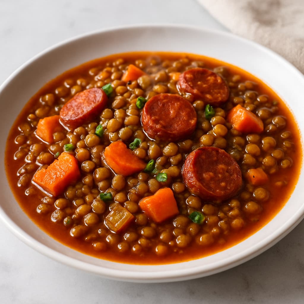 Spanish Lentil Stew — FamilyPlate recipe
