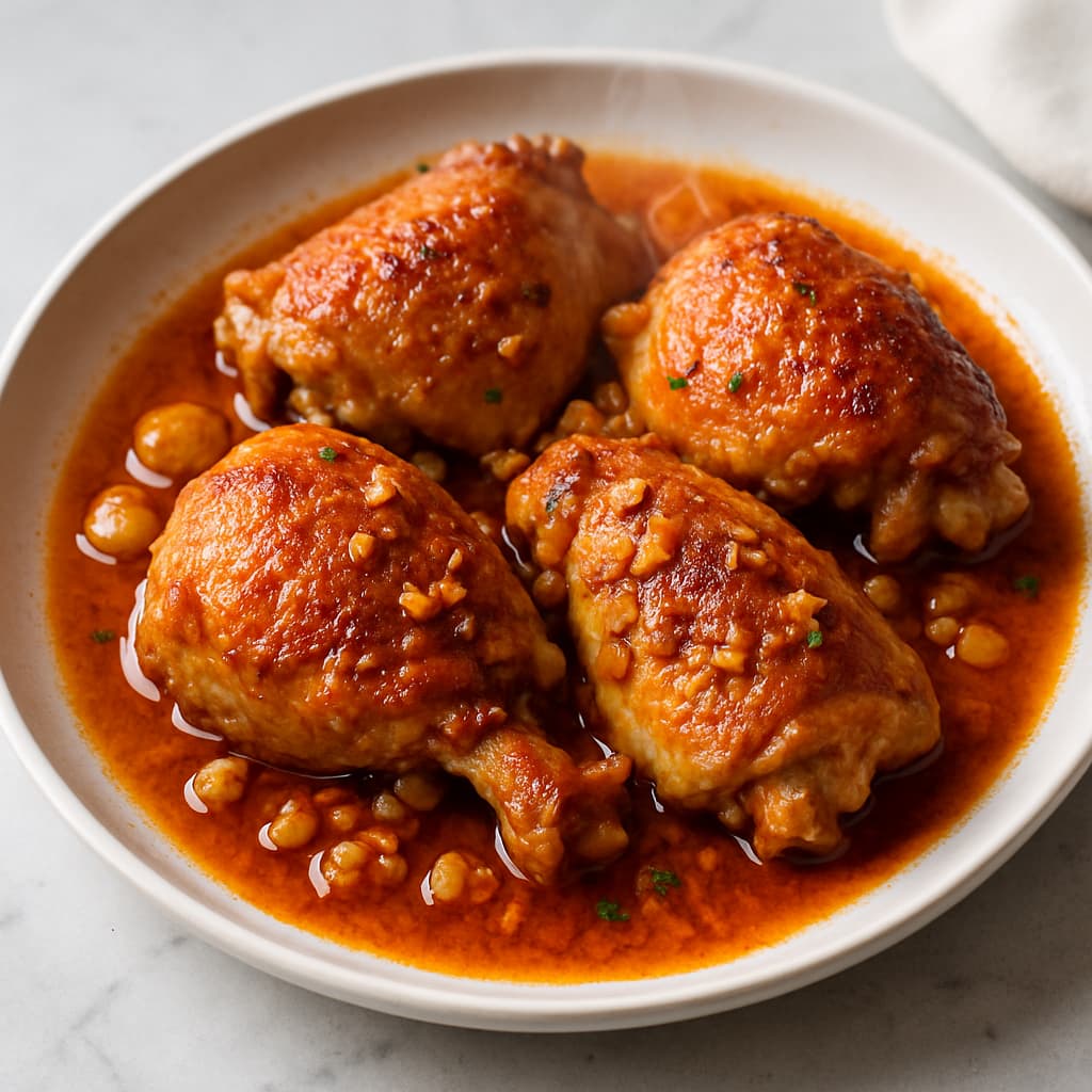 Spanish Pollo al Ajillo — FamilyPlate recipe