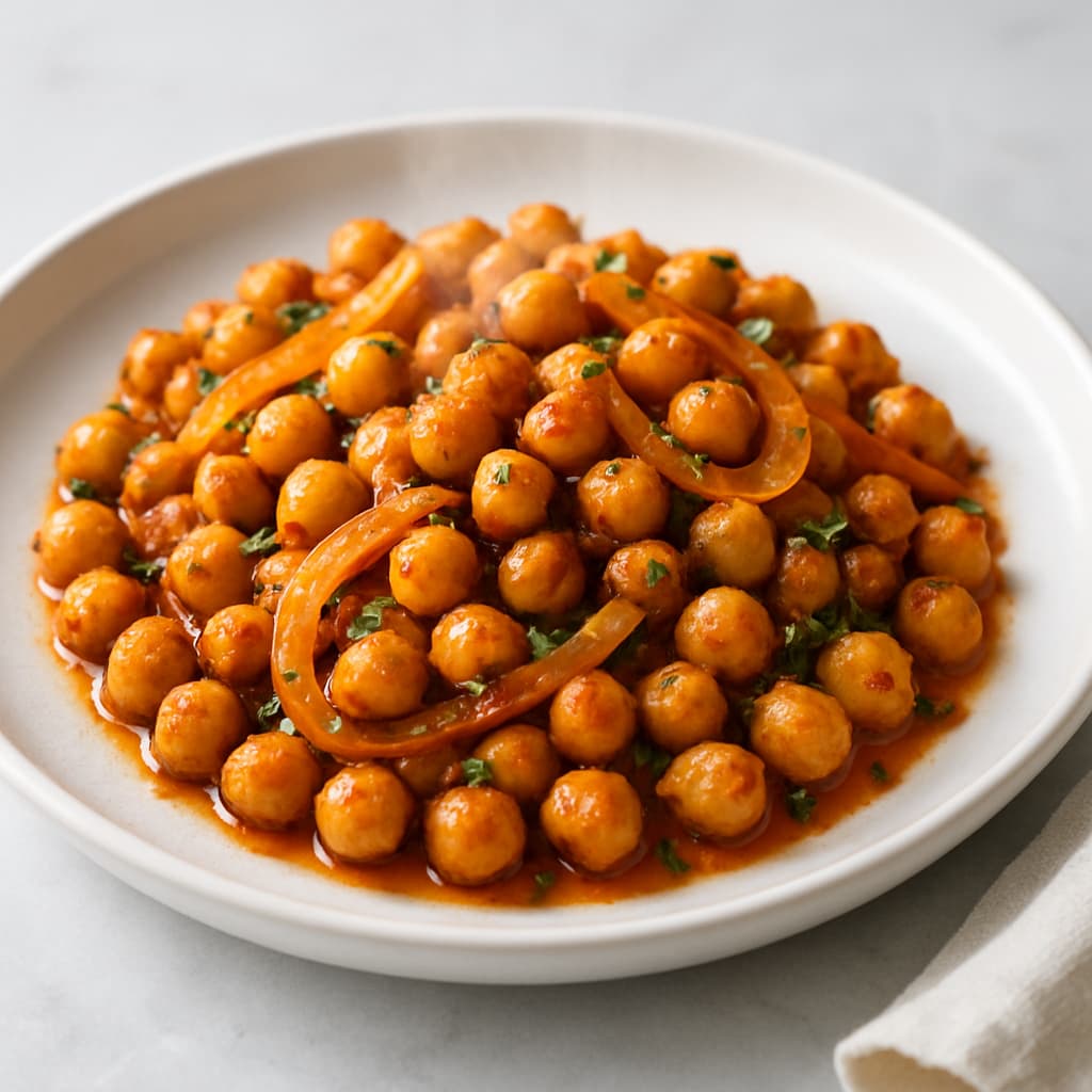 Spicy Chickpea Stir-Fry — FamilyPlate recipe