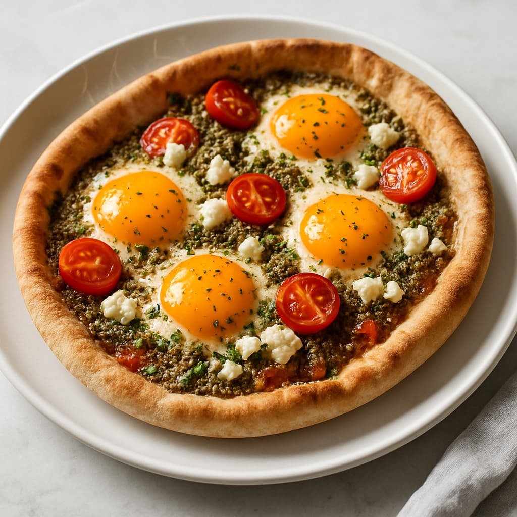 Spicy Egg and Zaatar Pita Bake — FamilyPlate recipe