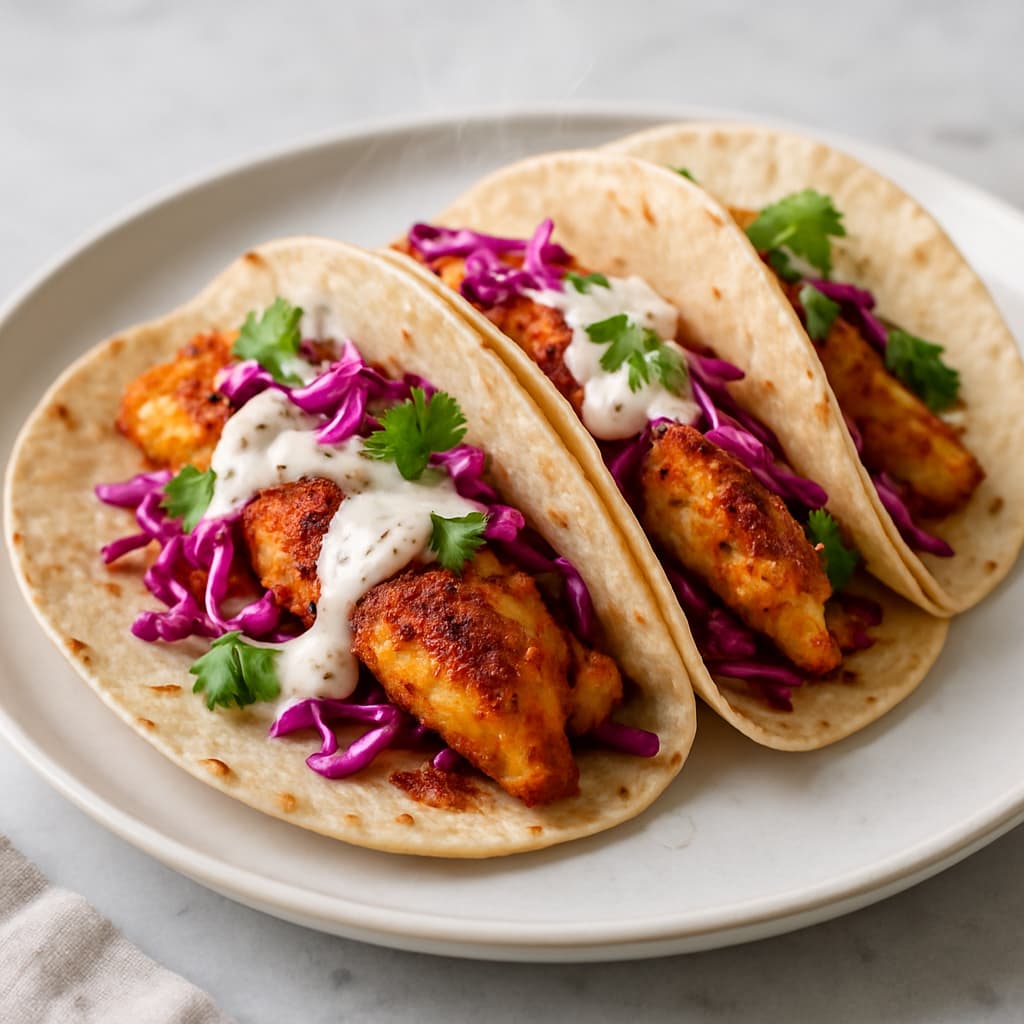 Spicy Fish Tacos — FamilyPlate recipe