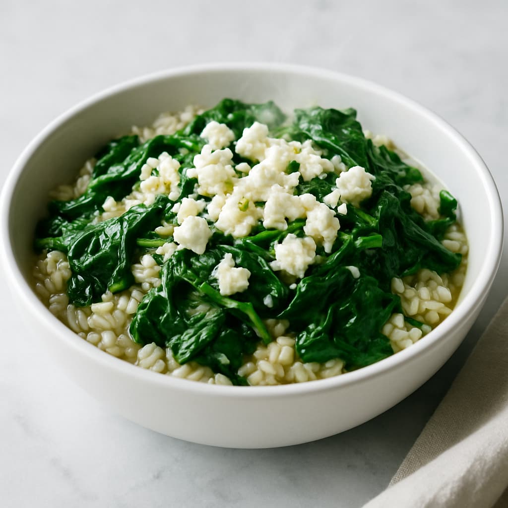 Spinach and Feta Rice Bowl — FamilyPlate recipe