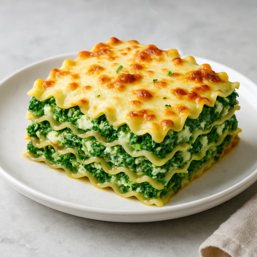 Spinach Ricotta Lasagna — FamilyPlate recipe