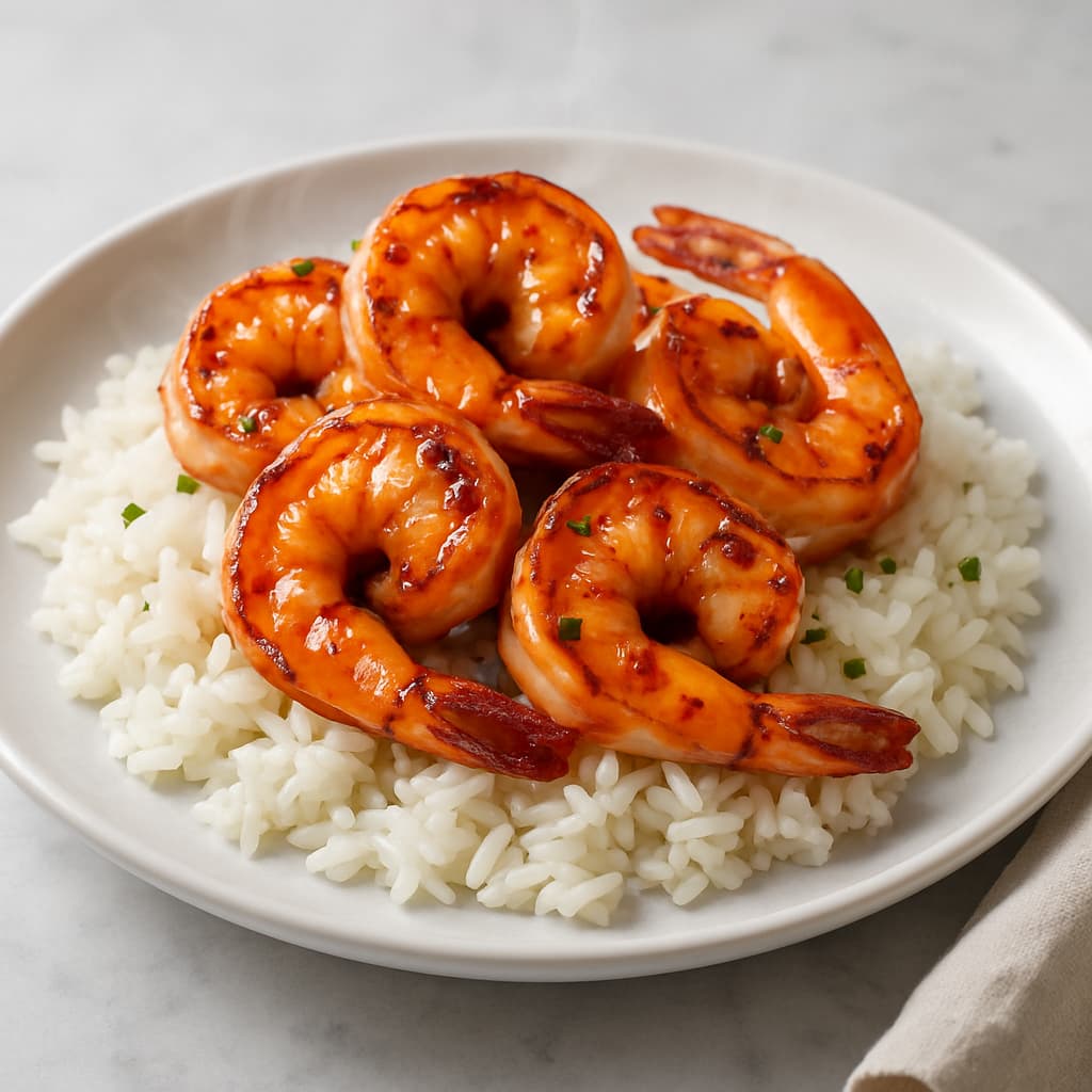 Sweet and Spicy Grilled Shrimp — FamilyPlate recipe