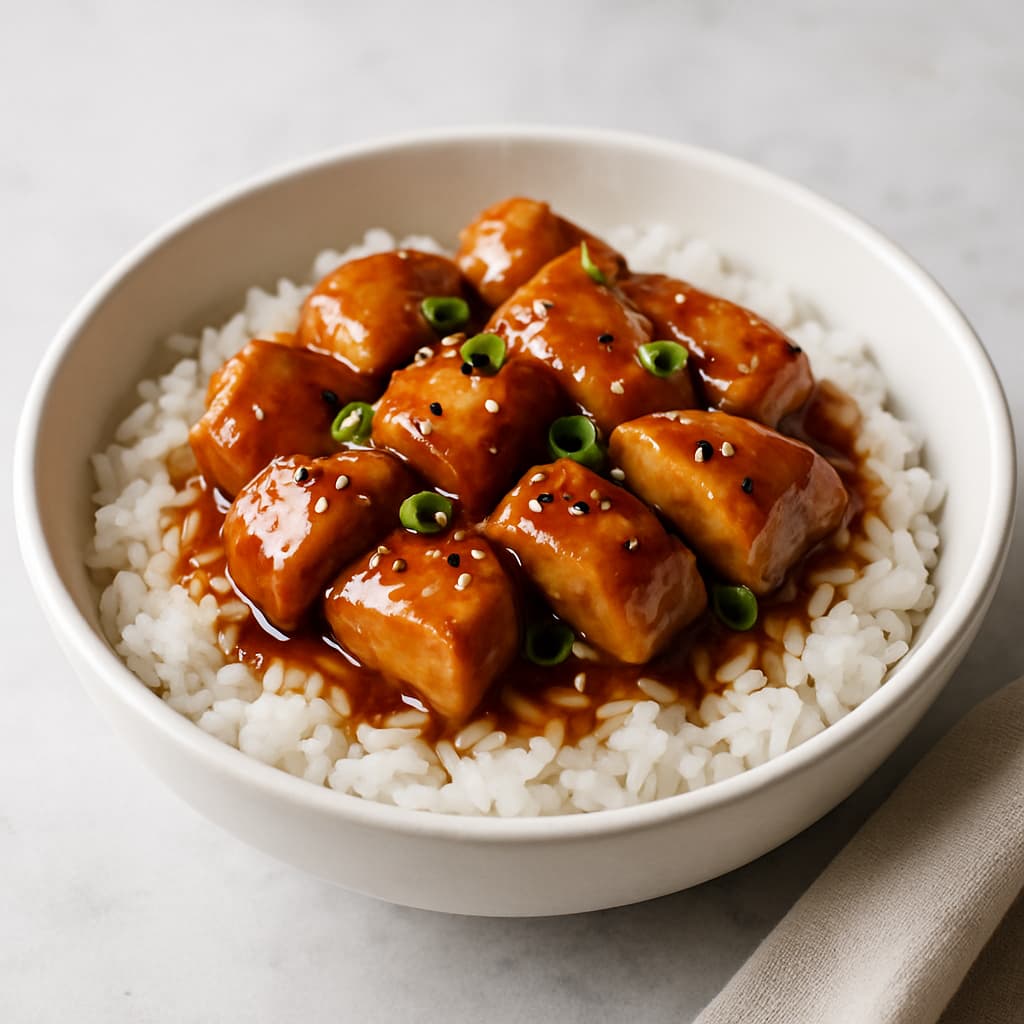 Teriyaki Chicken Rice Bowl — FamilyPlate recipe