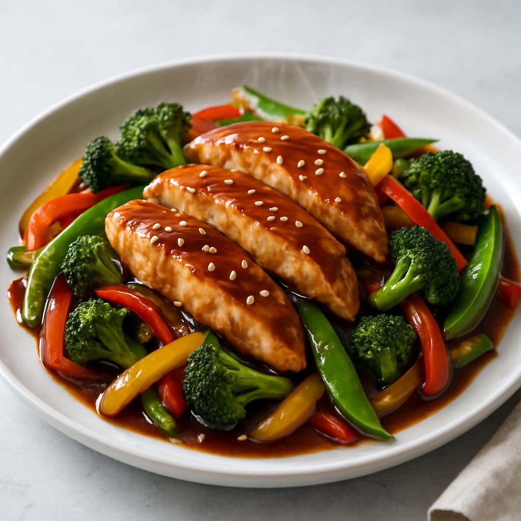 Teriyaki Chicken Stir Fry — FamilyPlate recipe