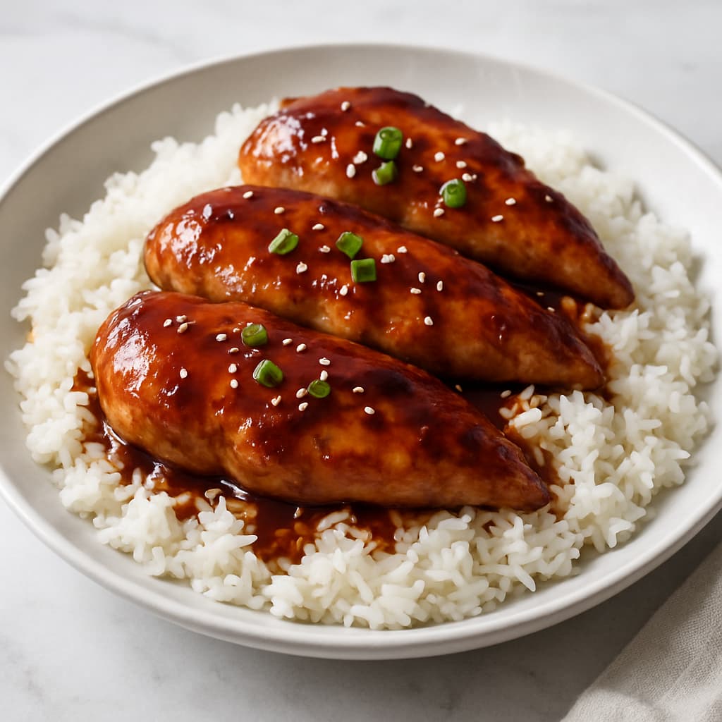 Teriyaki Chicken with Rice — FamilyPlate recipe