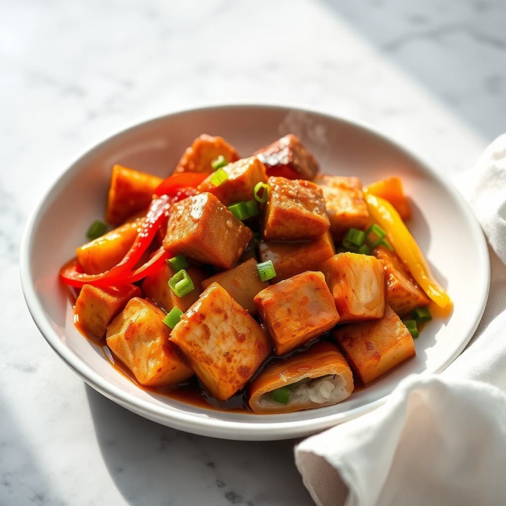 Teriyaki Tofu Stir-Fry recipe