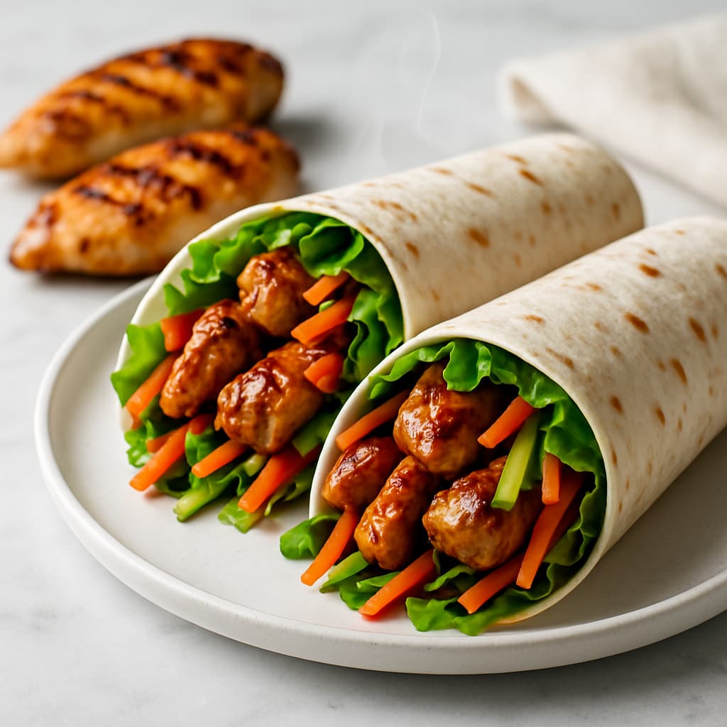 Thai Chicken Wraps — FamilyPlate recipe