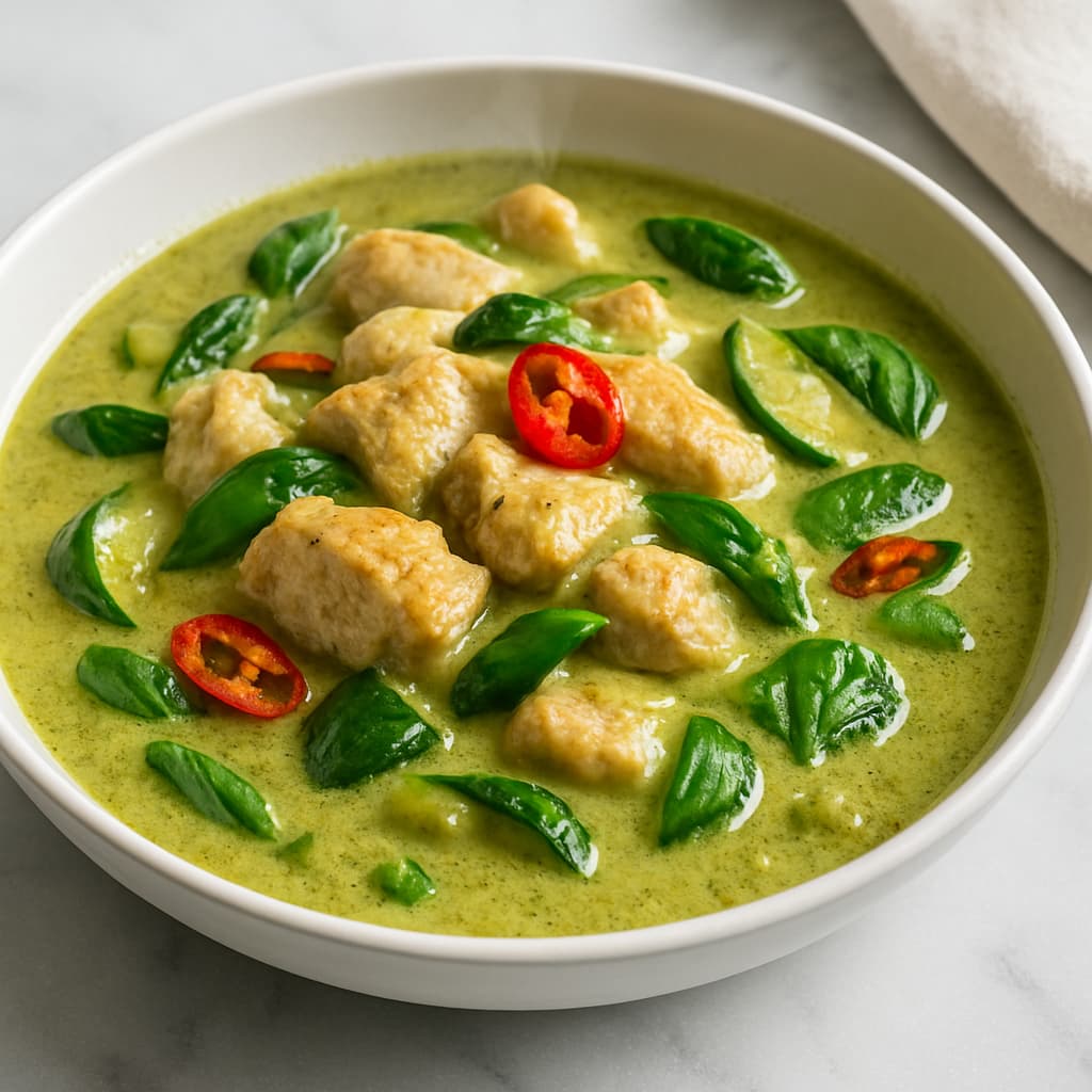 Thai Green Curry Chicken — FamilyPlate recipe