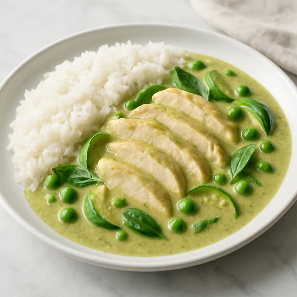 Thai Green Curry with Chicken — FamilyPlate recipe