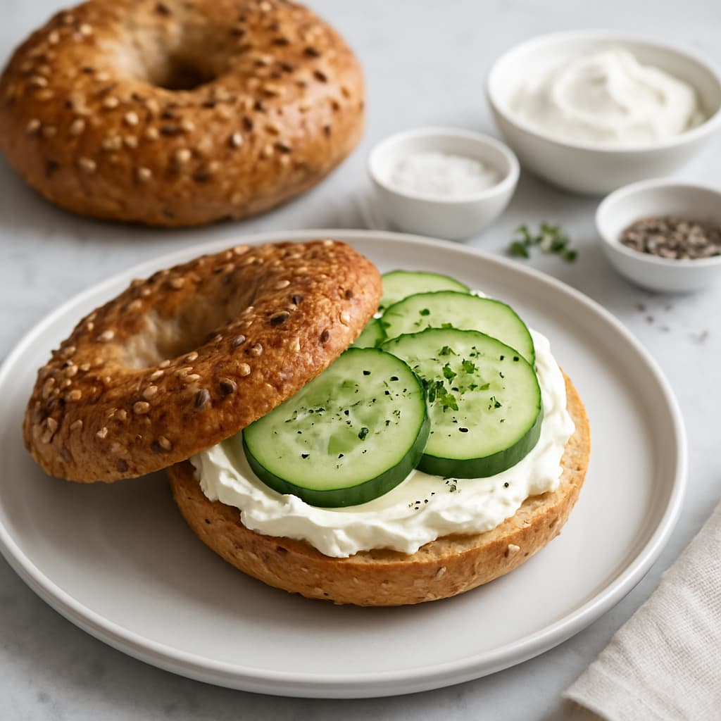 Toasted Multigrain Bagel — FamilyPlate recipe