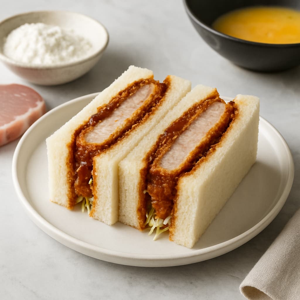 Tonkatsu Sandwich — FamilyPlate recipe