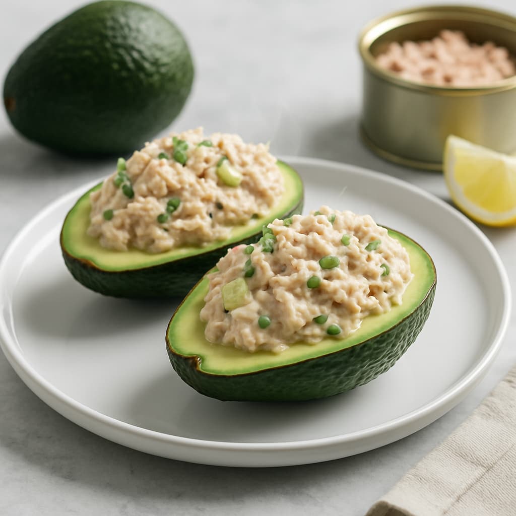 Tuna Avocado Boats — FamilyPlate recipe