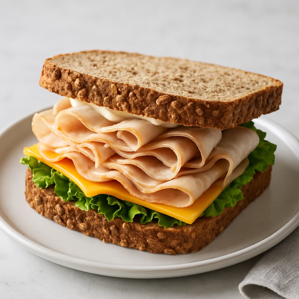 Turkey and Cheese Sandwich — FamilyPlate recipe