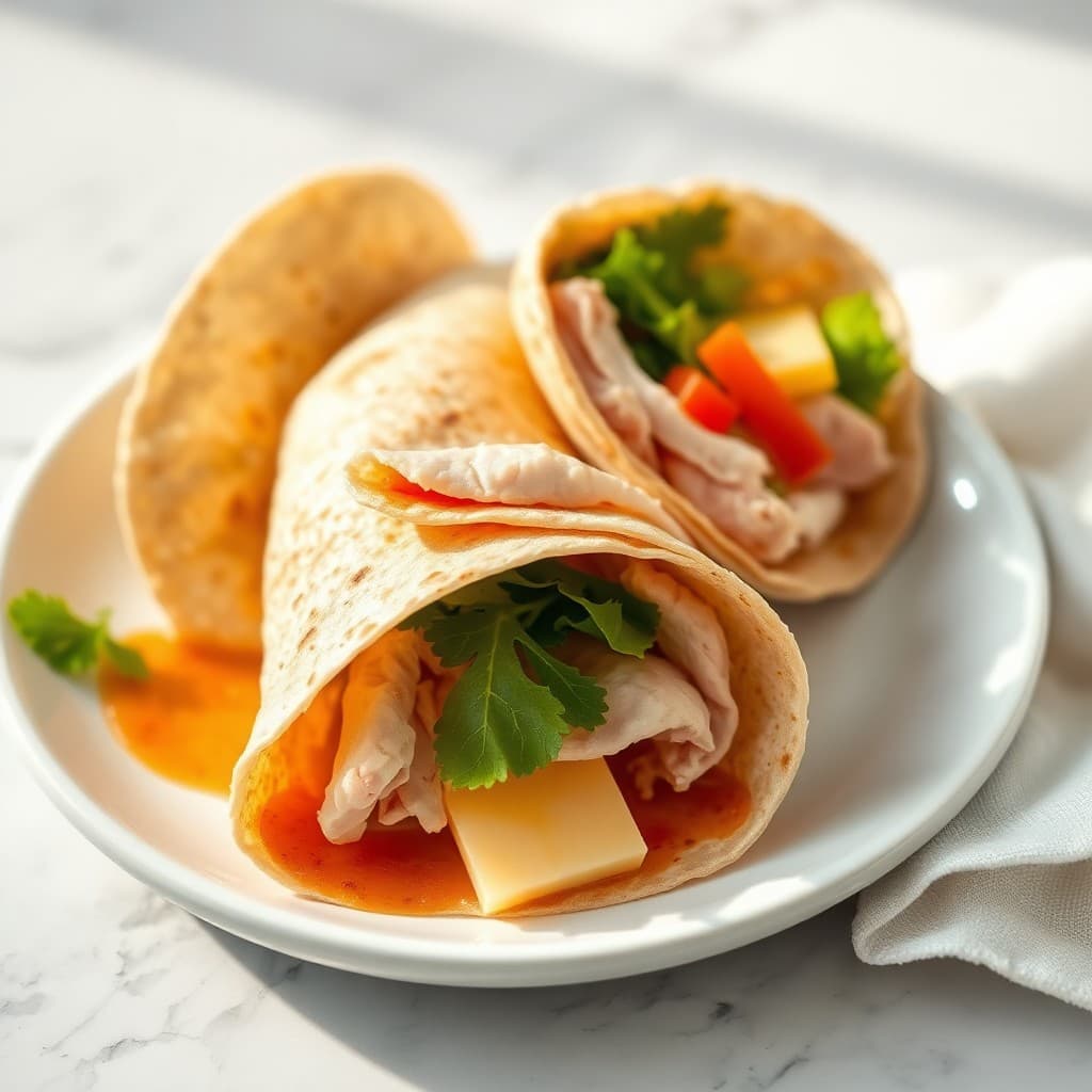 Turkey and Cheese Wraps — FamilyPlate recipe