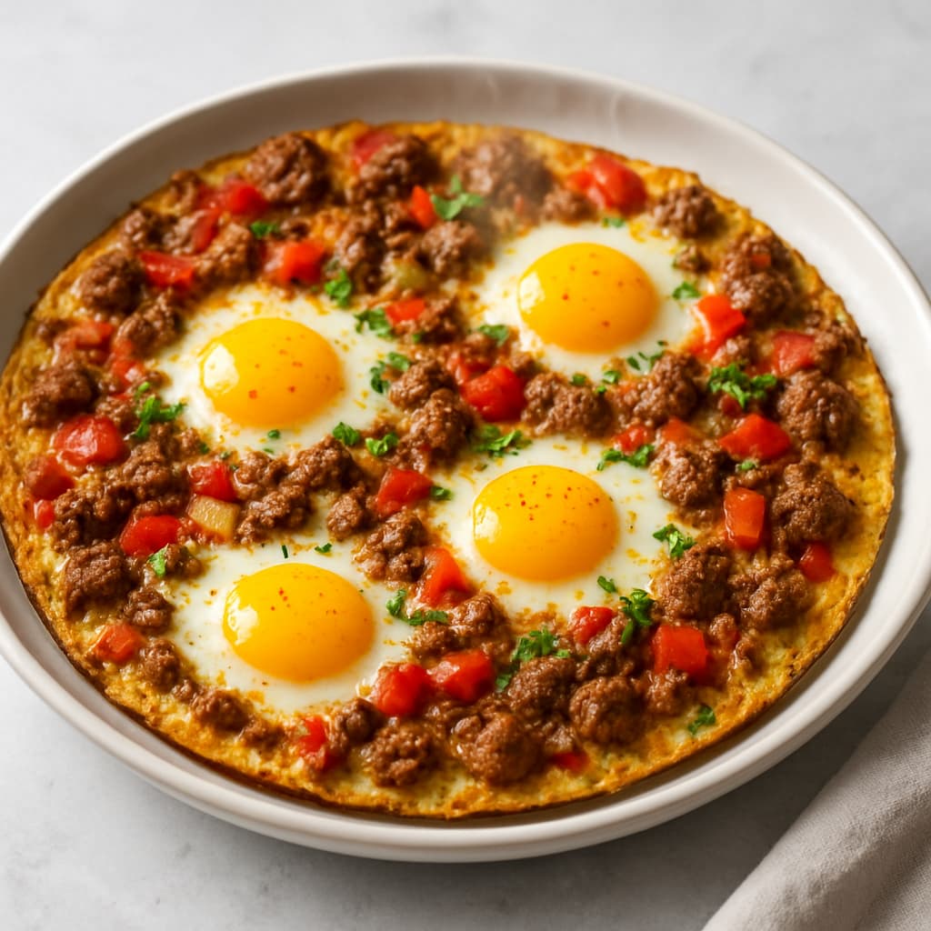 Turkish Lamb & Egg Frittata — FamilyPlate recipe