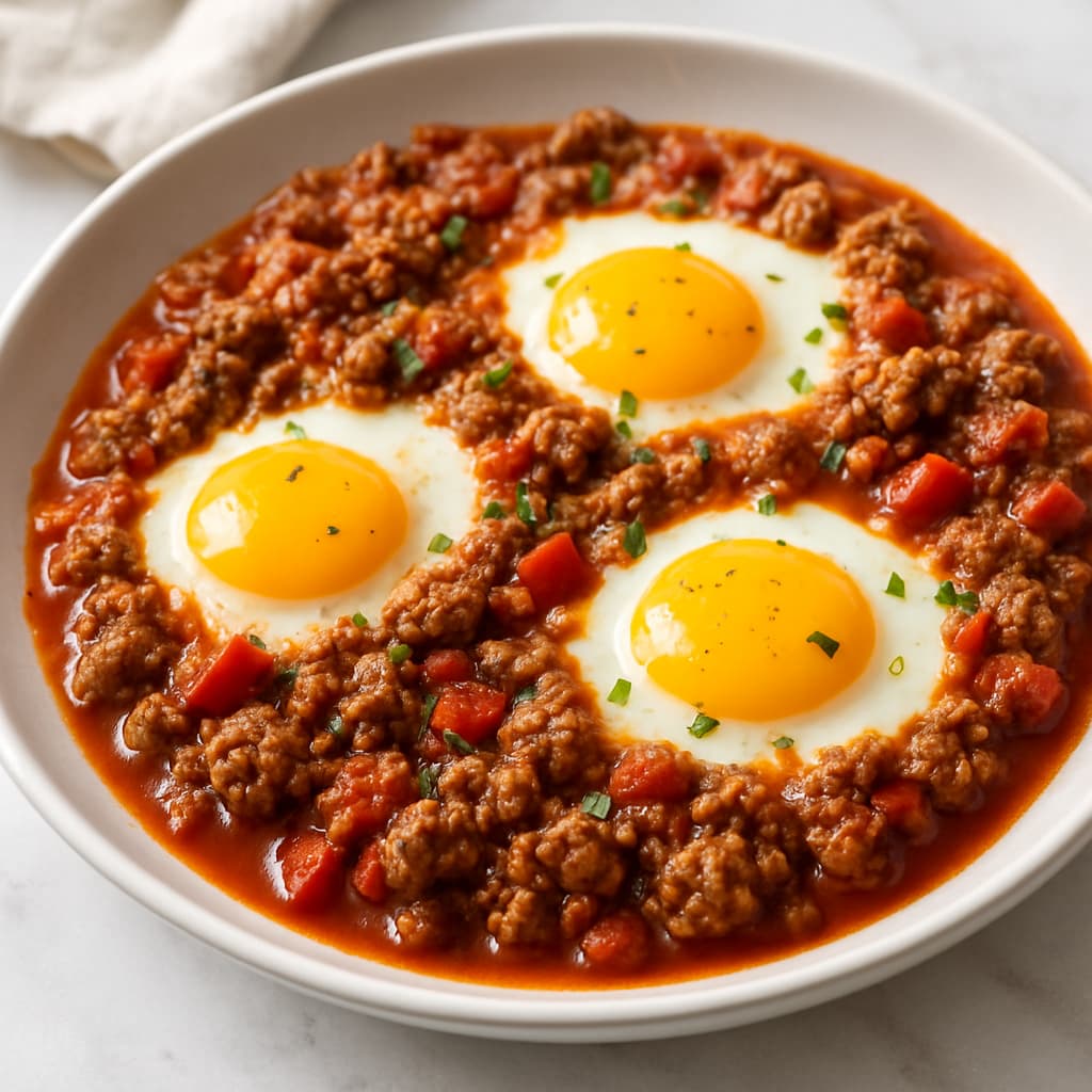 Turkish Lamb & Eggs Shakshuka — FamilyPlate recipe
