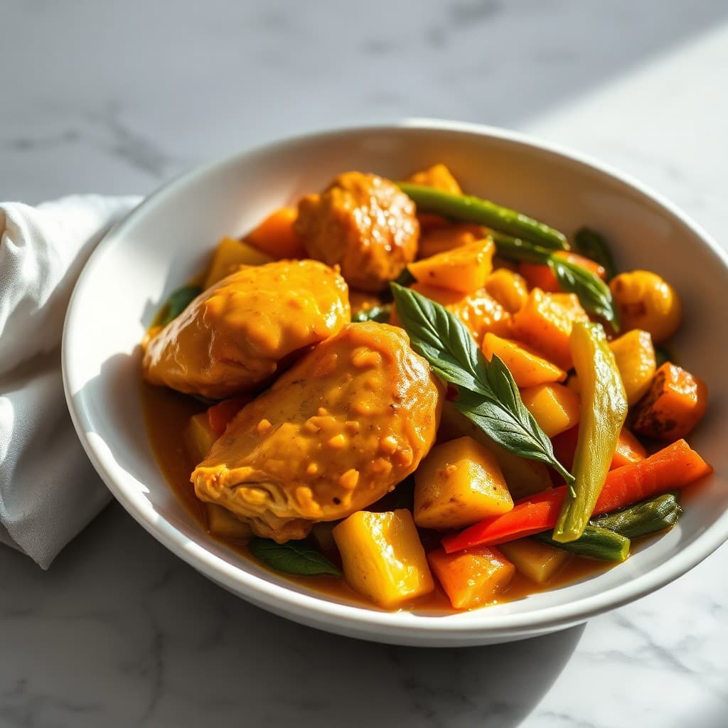 Turmeric Chicken and Veggies — FamilyPlate recipe