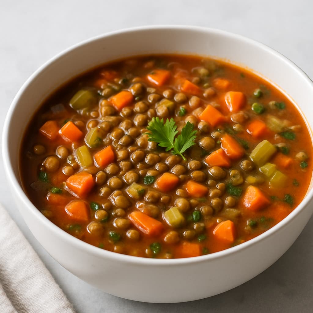 Vegetable Lentil Soup — FamilyPlate recipe