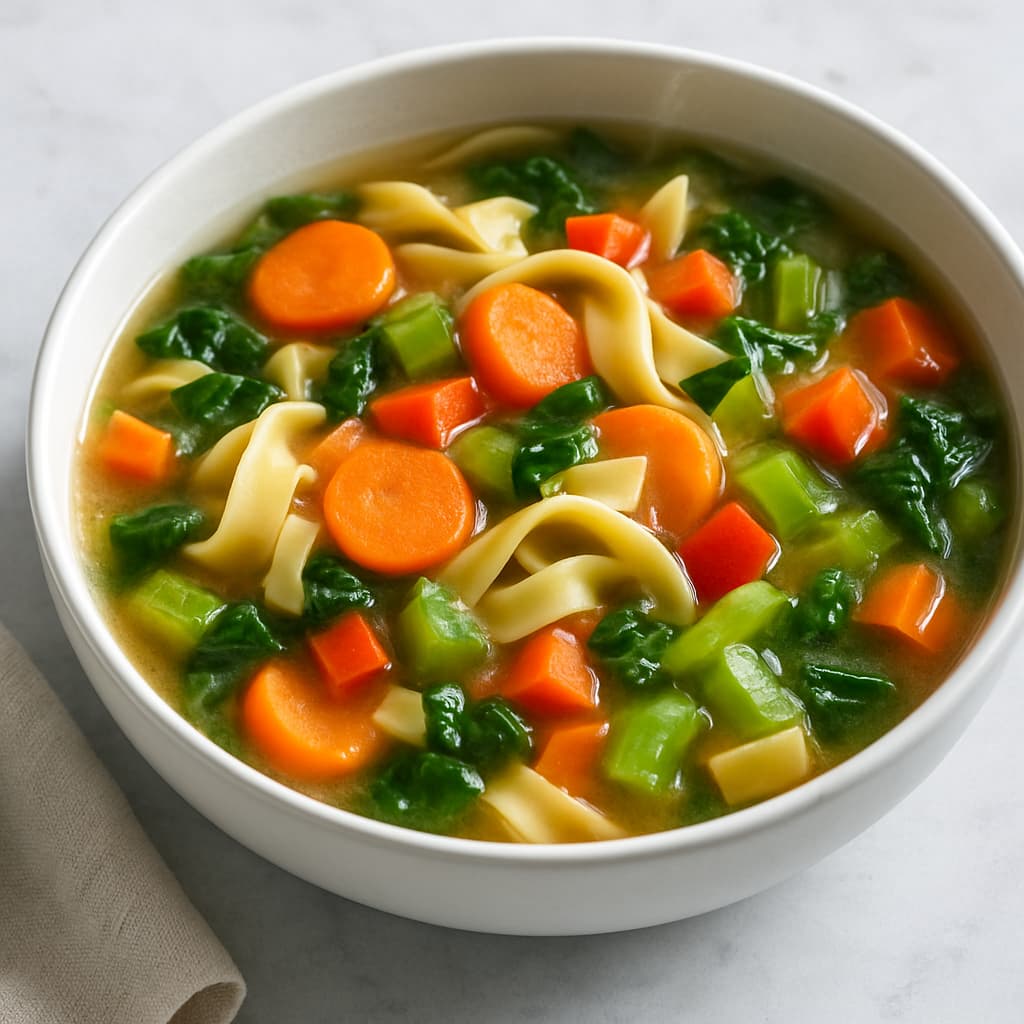 Vegetable Noodle Soup — FamilyPlate recipe