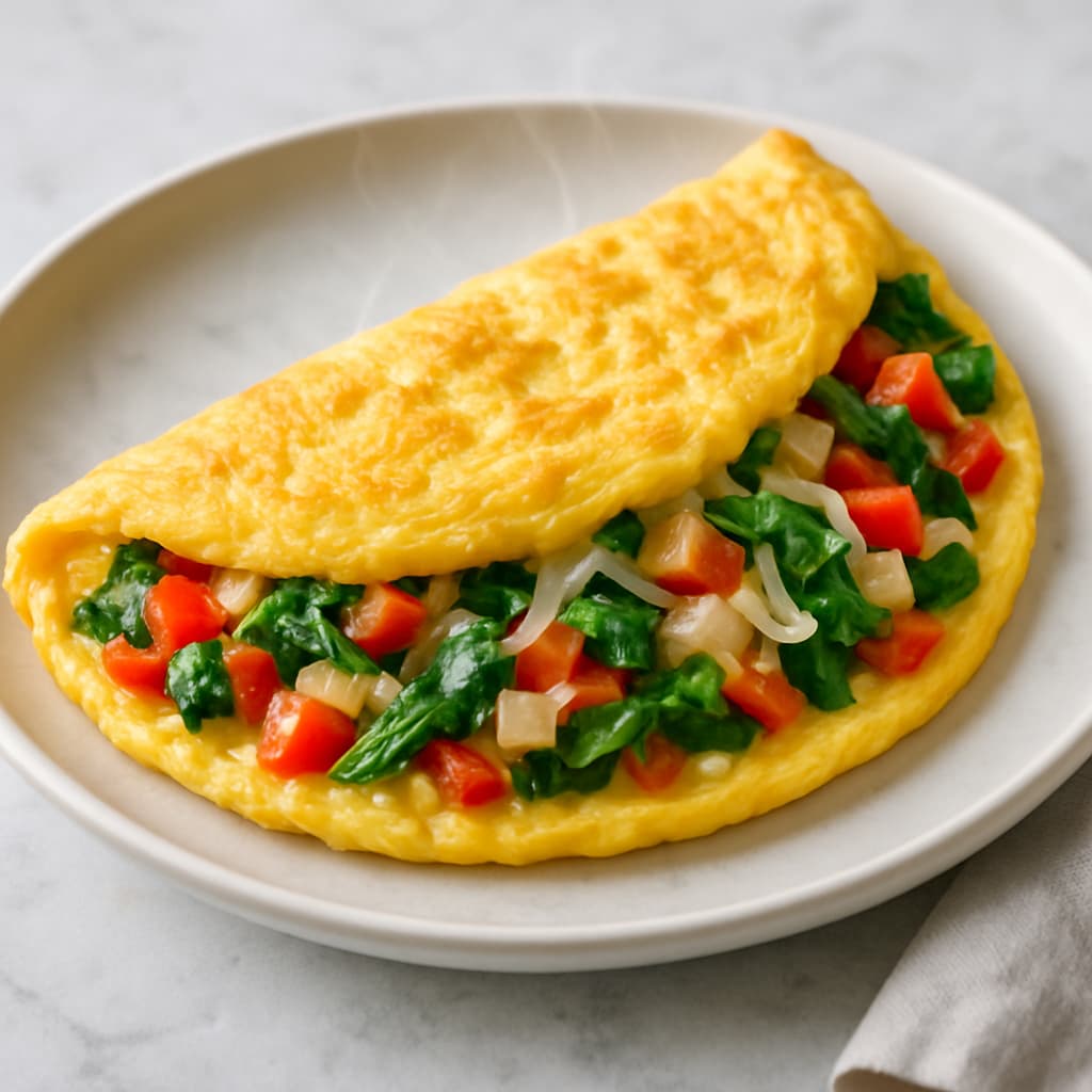Vegetable Omelette — FamilyPlate recipe