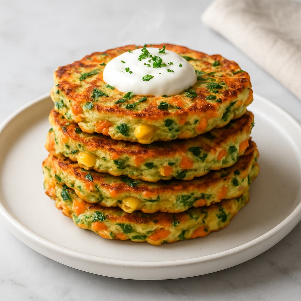 Vegetable Pancakes — FamilyPlate recipe