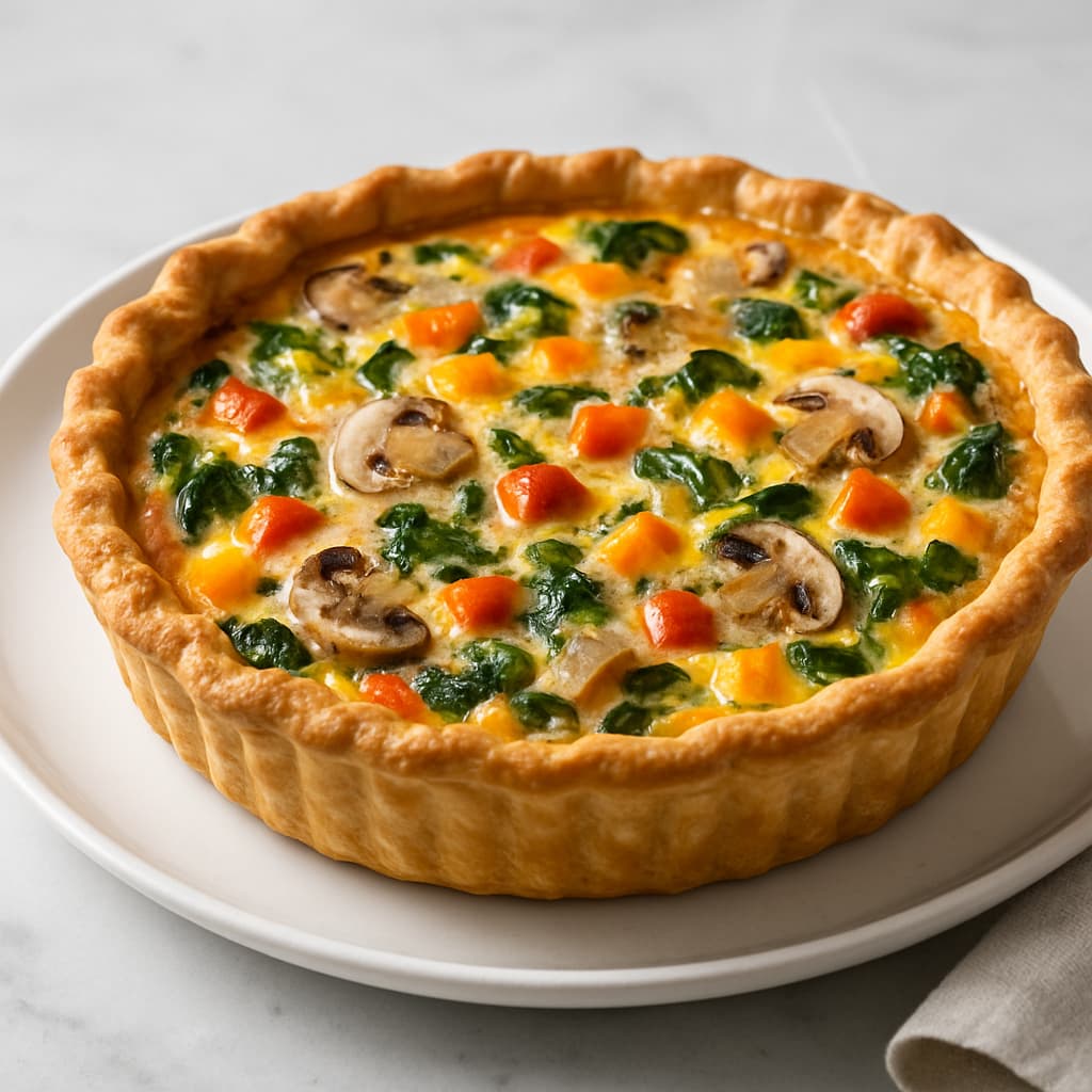Vegetable Quiche — FamilyPlate recipe
