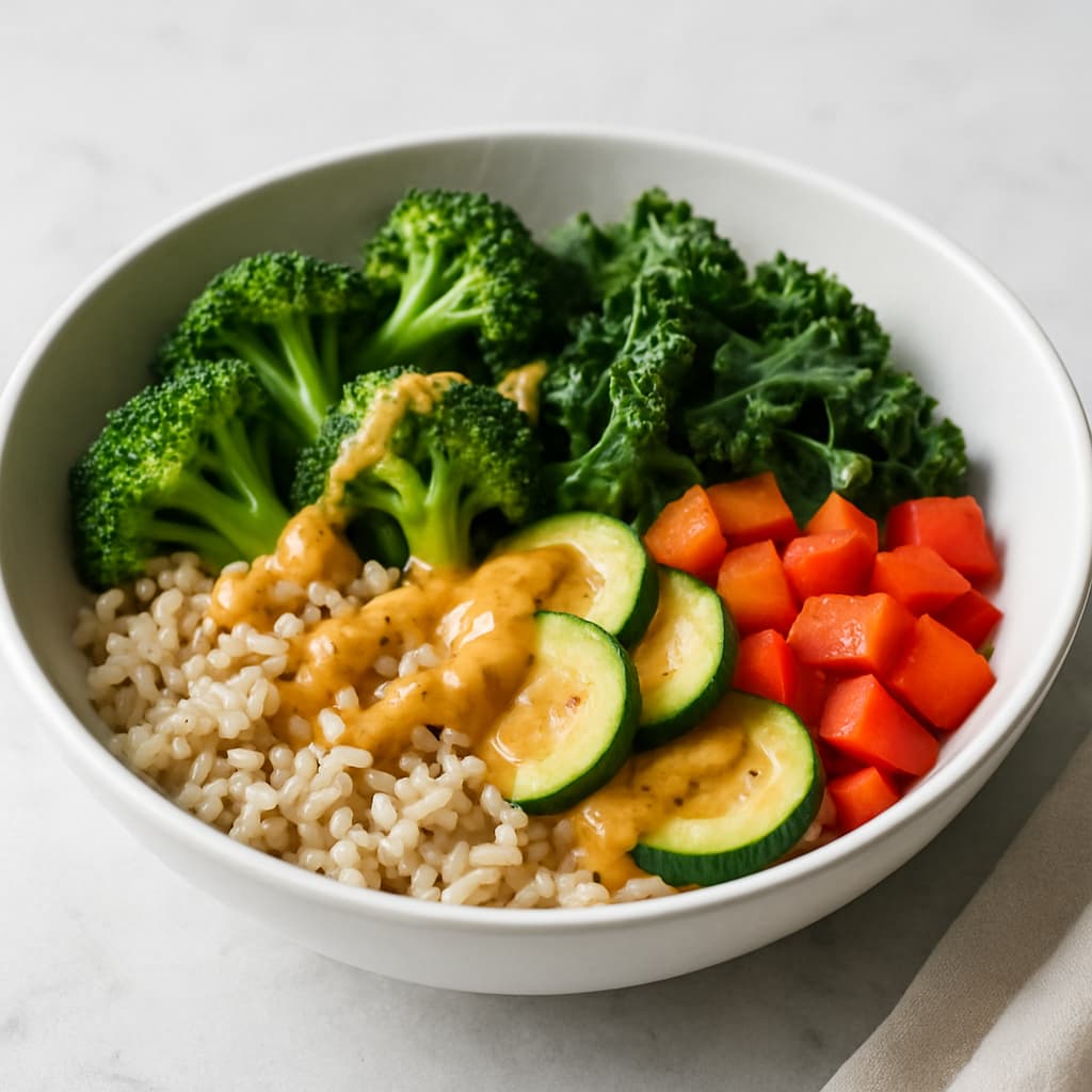 Vegetable Rice Bowl — FamilyPlate recipe