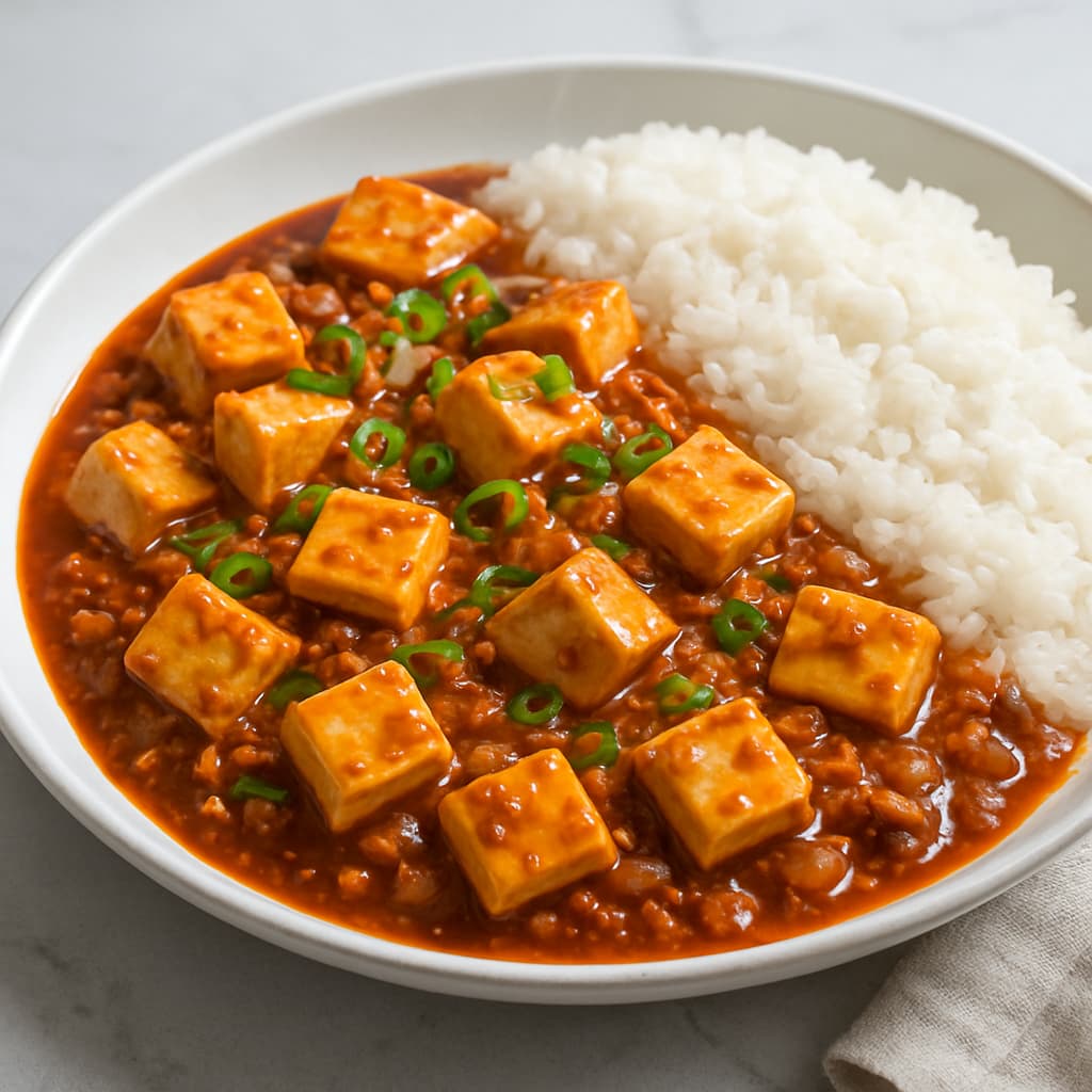 Vegetarian Mapo Tofu — FamilyPlate recipe