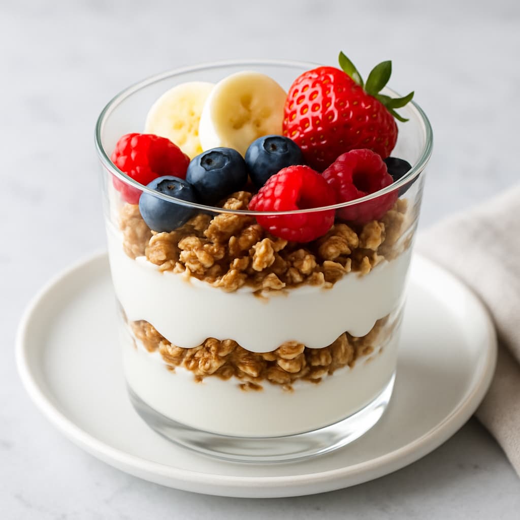 Yogurt and Granola Parfait — FamilyPlate recipe