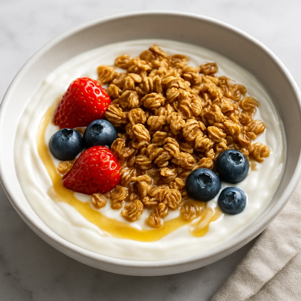 Yogurt Bowl with Granola — FamilyPlate recipe