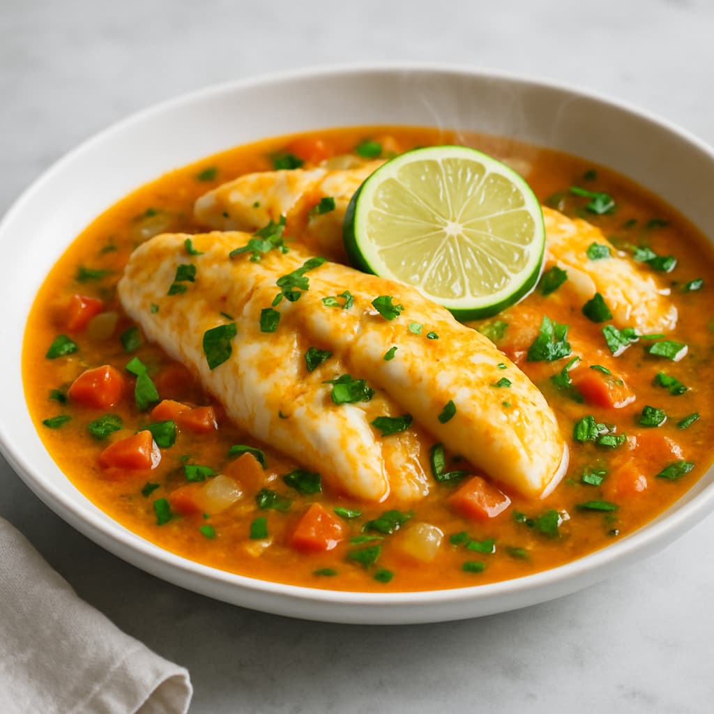 Zesty Brazilian Lime Fish Stew — FamilyPlate recipe
