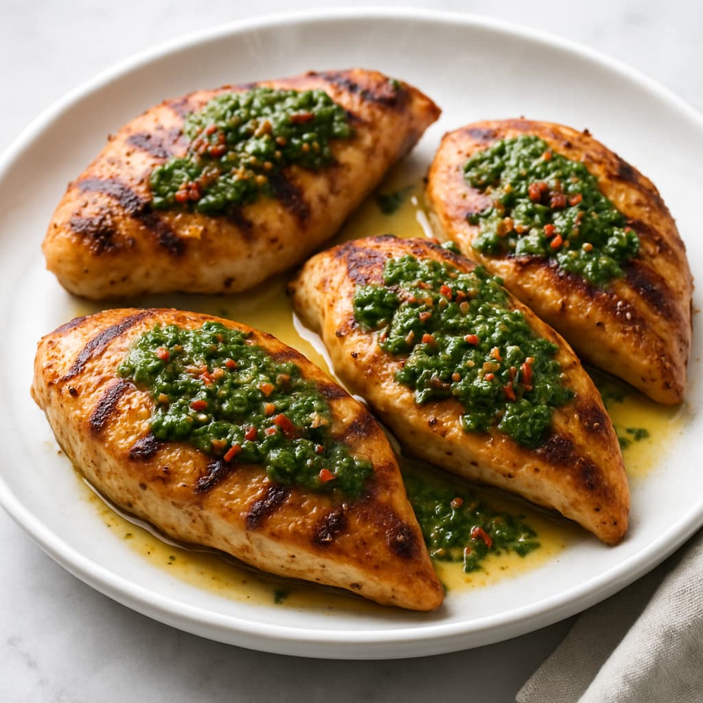 Argentinian Grilled Chicken with Chimichurri โ Argentinian family meal