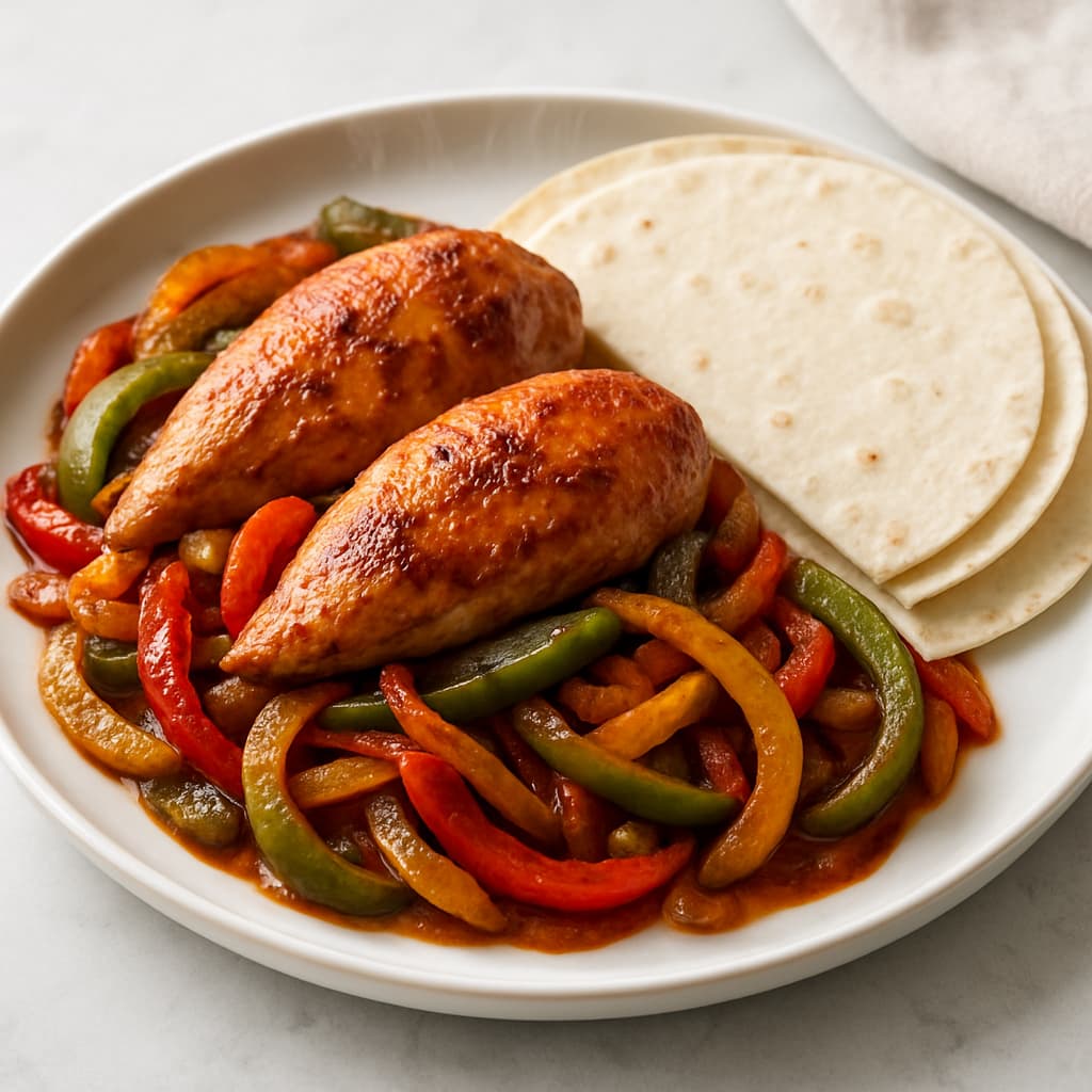 Gluten-Free Chicken Fajitas — FamilyPlate recipe