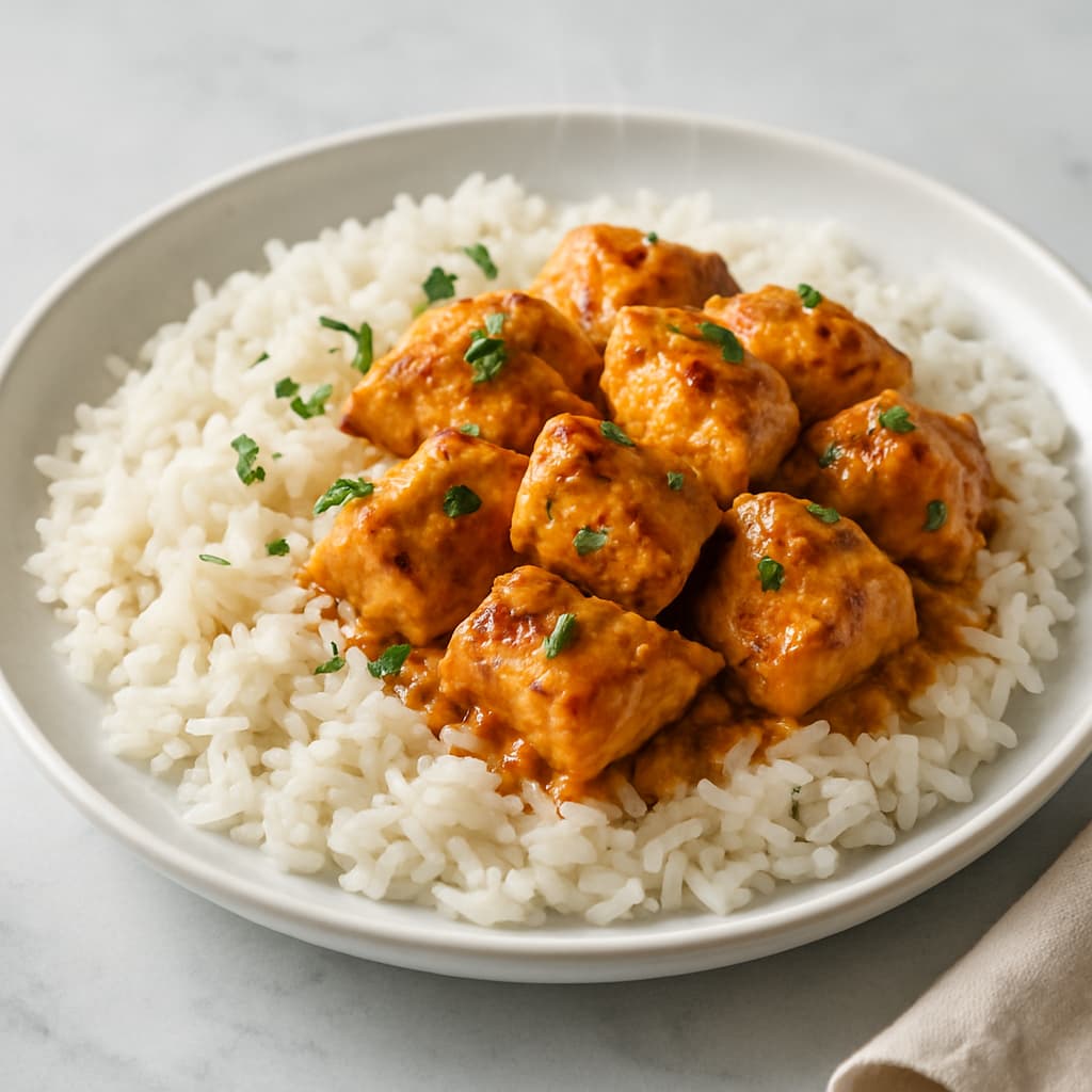 Lebanese Chicken Taouk with Rice — Lebanese family meal
