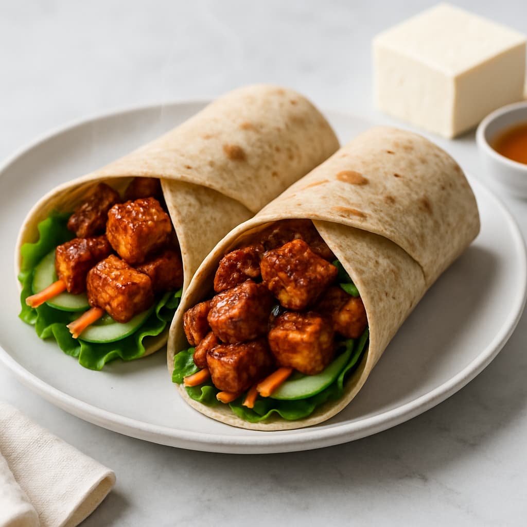 Quick Ethiopian Spiced Tofu Wraps — Ethiopian family meal