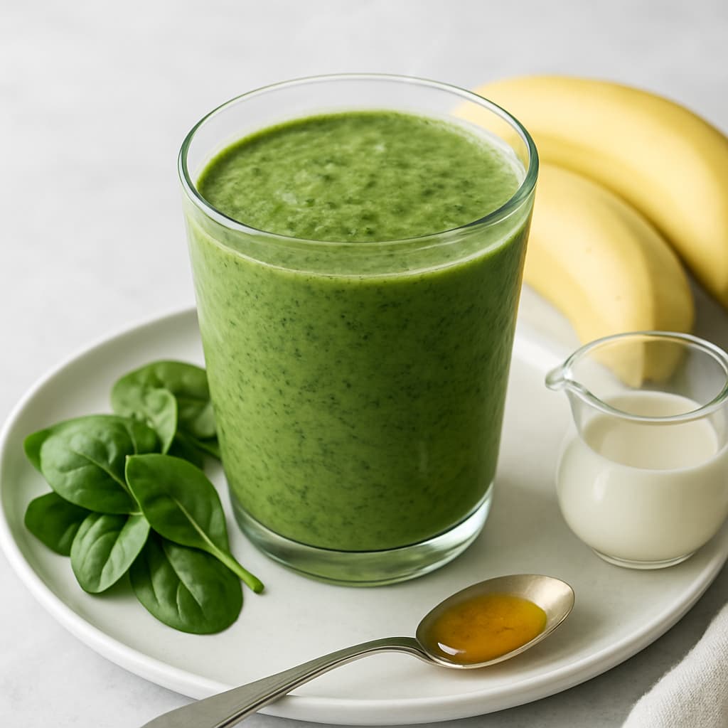 Smoothie with Spinach and Banana — American family meal