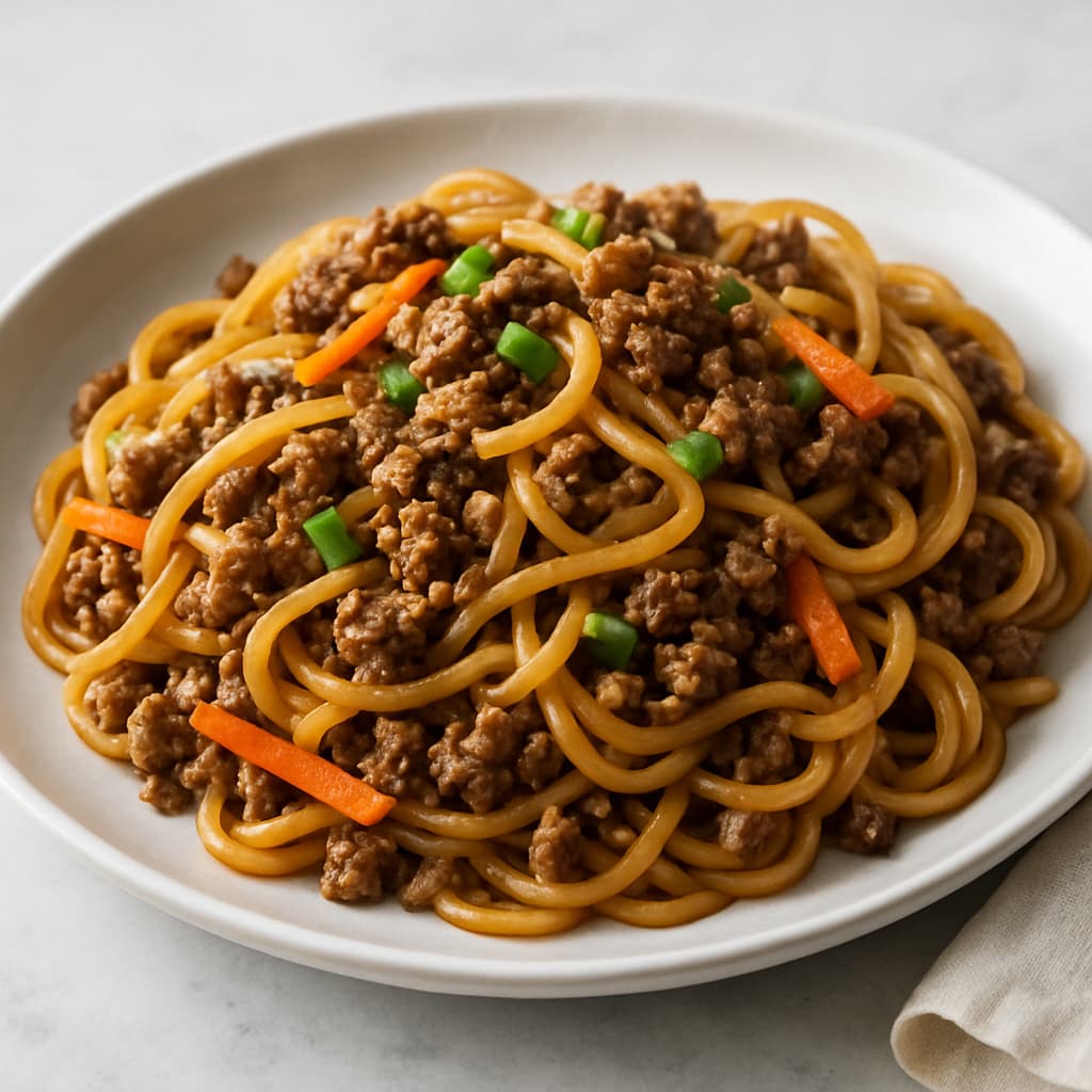 Speedy Thai Beef Noodle Stir-Fry — Thai family meal